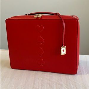 Estée Lauder Red Makeup Train Case